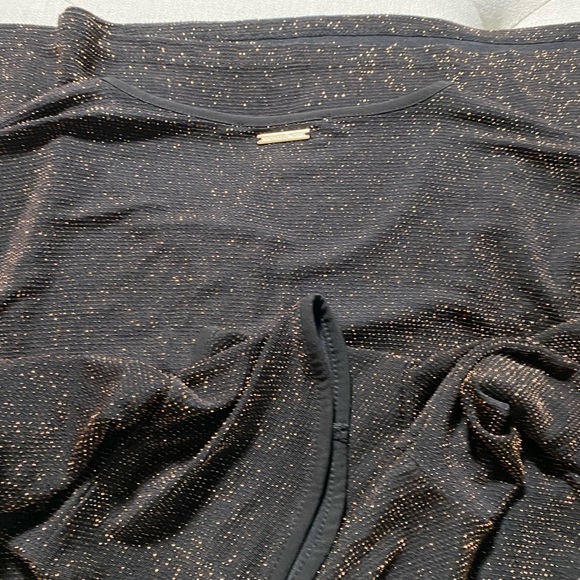 NWT MICHAEL Michael Kors Flared-Sleeve Shimmer Top!! - Picture 7 of 8